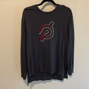 Peloton Hi-Low Sweater Stretch Knit
